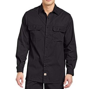 Carhartt Men's Black Casual Button Down Shirt